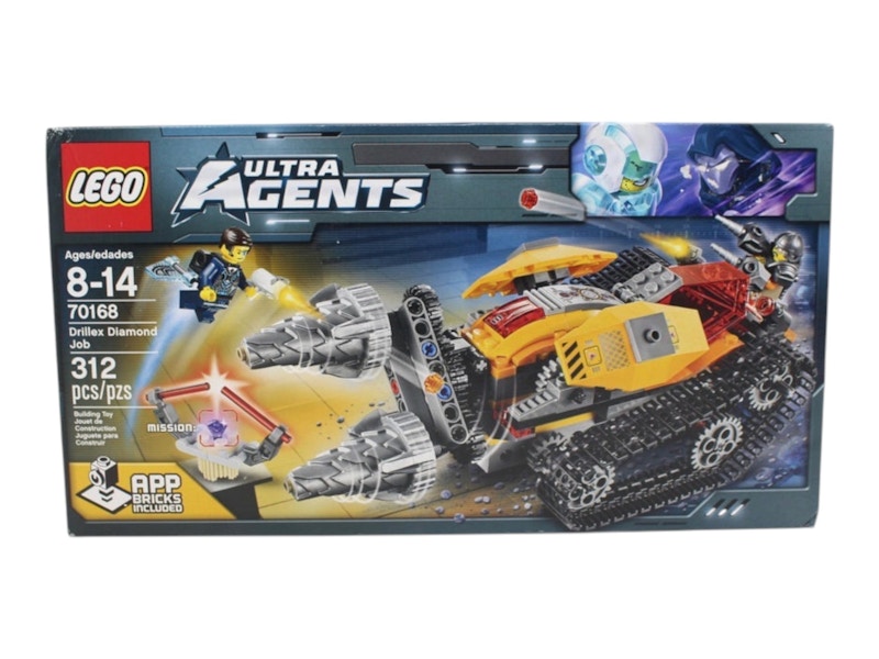 エルゴラ LEGO Ultra Agents Drillex Diamond Job Set 70168 - US