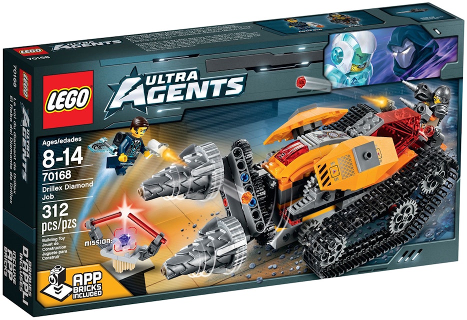 Banzai Vanærende Hele tiden LEGO Ultra Agents Drillex Diamond Job Set 70168 - US
