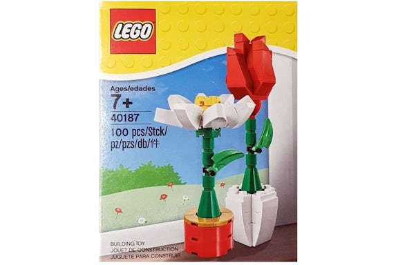 LEGO Valentinstag Blumen Set 40187