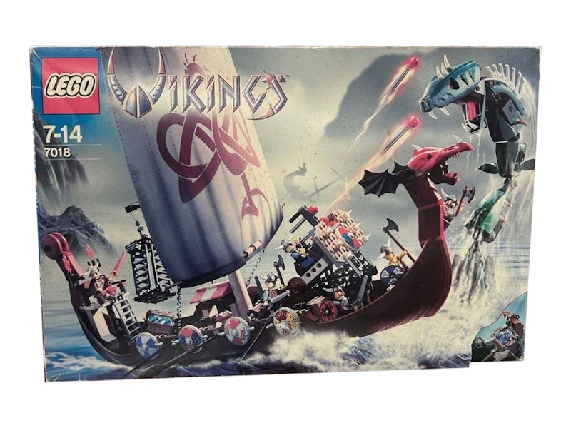 LEGO Vikings Viking Ship challenges the Midgard Serpent Set 7018 - US
