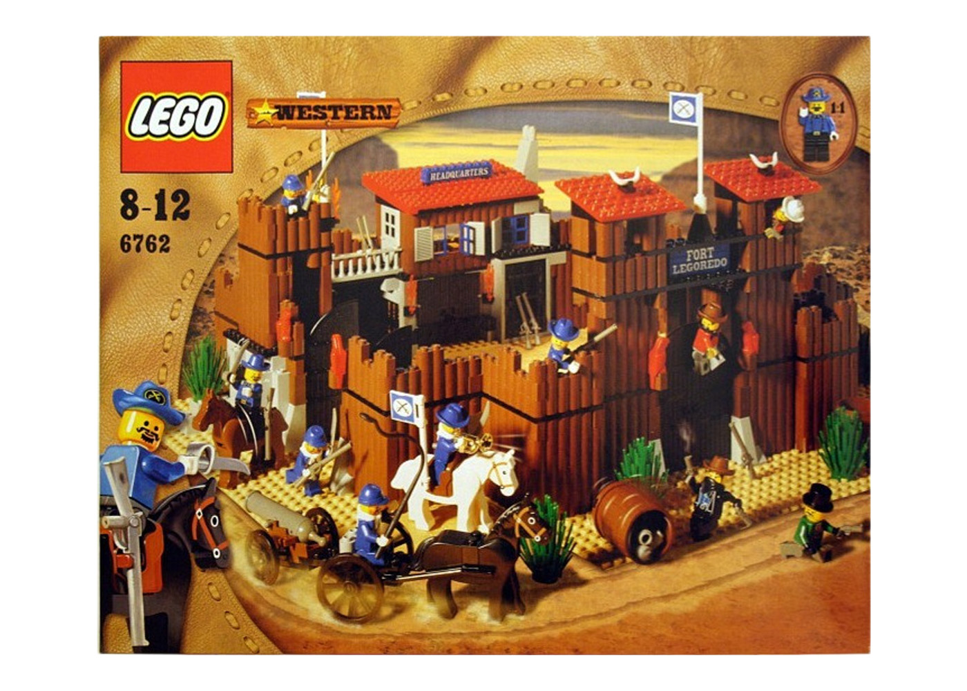 Lego fort legoredo western 2025 cowboy west complete with box