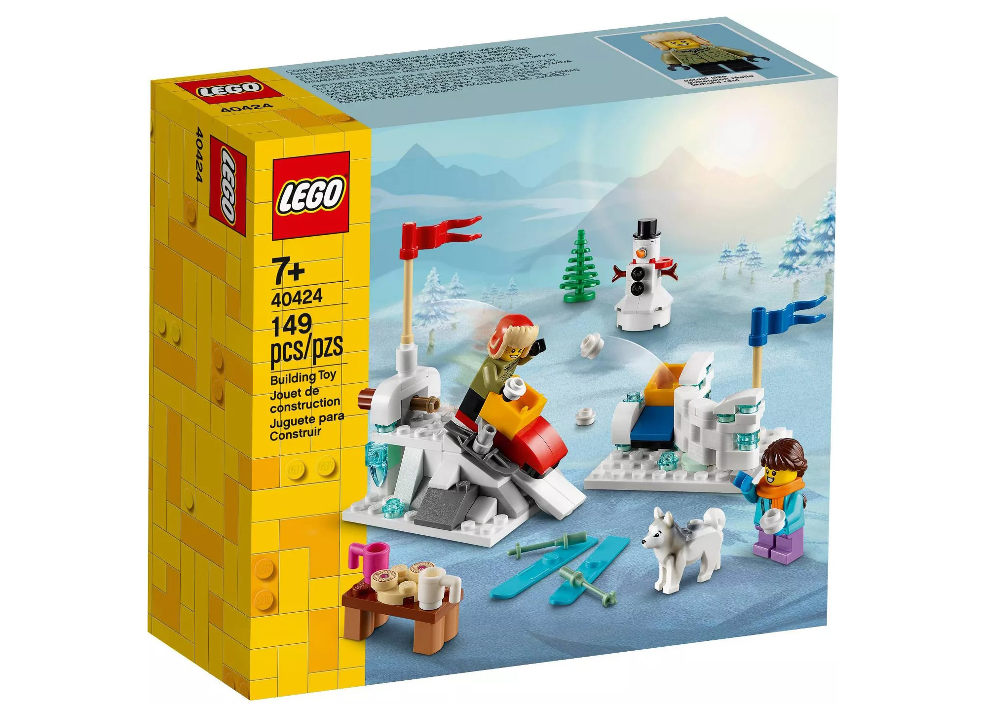 LEGO Winter Snowball Fight Target Exclusive Set 40424 - FW21 - US