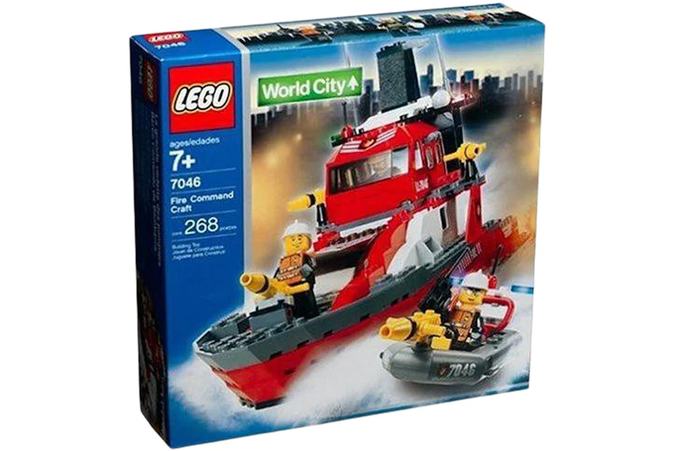 LEGO World City Fire Command Craft Set 7046