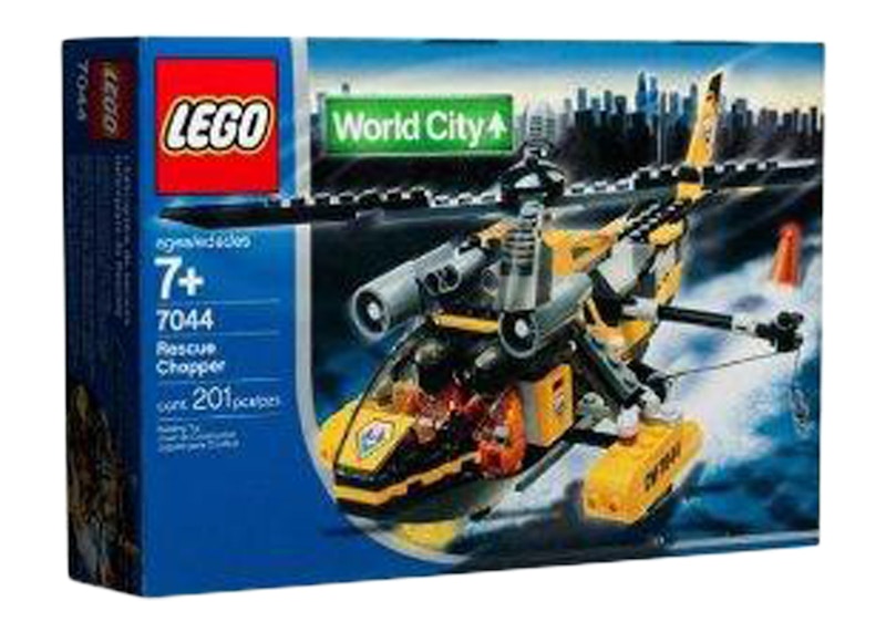 LEGO World City Rescue Chopper Set 7044