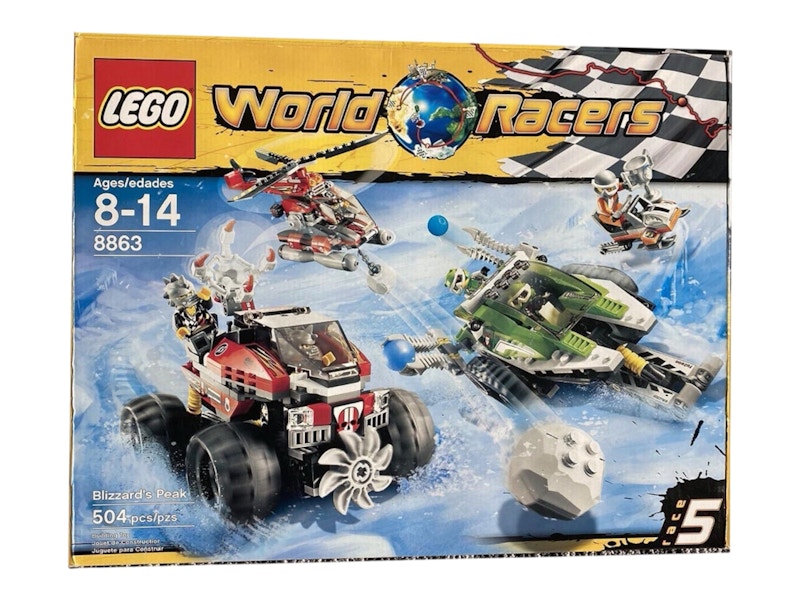 LEGO World Racers Blizzard's Peak Set 8863