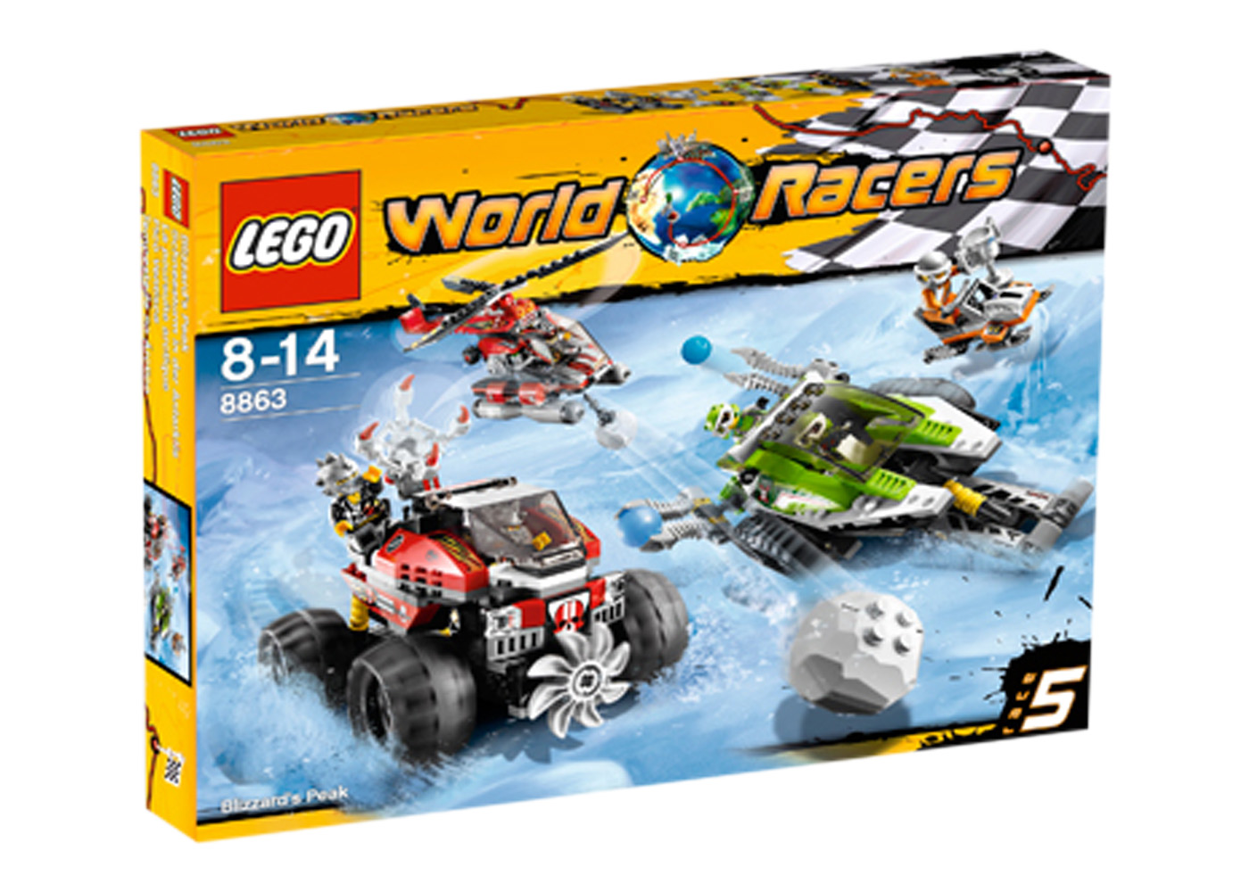 LEGO World Racers Blizzard's Peak Set 8863 - JP