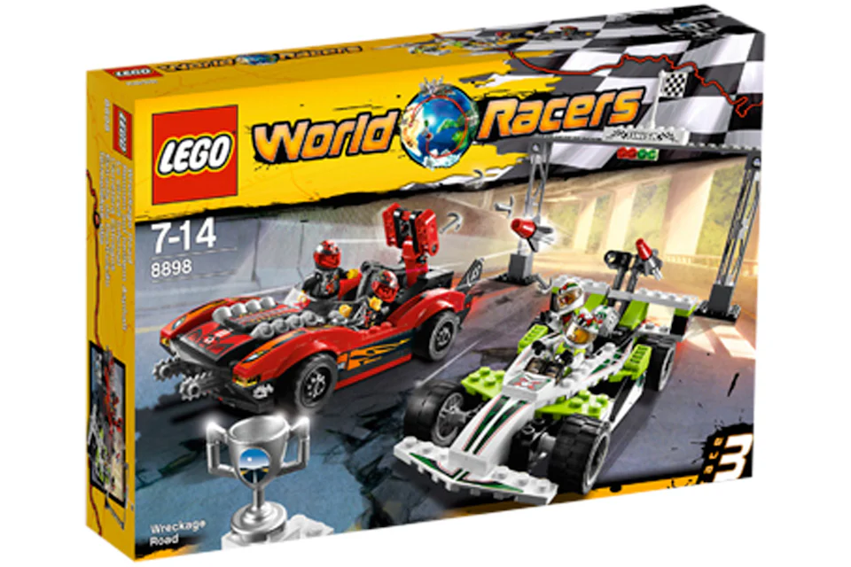 LEGO World Racers Wreckage Road Set 8898