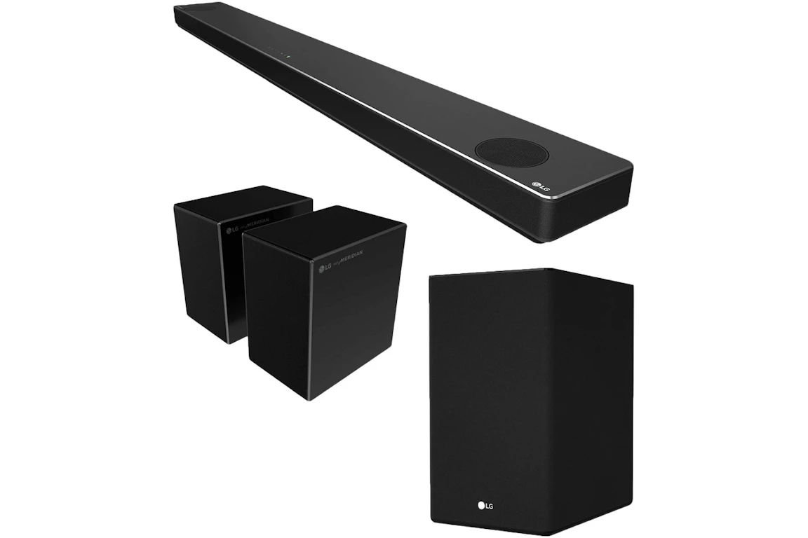 LG 7.1.4 Channel High Res Audio Sound Bar w/ Dolby Atmos Speakers SN11RG