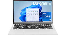 LG Gram 15.6" Intel i7-1195G7 32GB RAM 1 TB SSD Intel Iris Xe Windows 11 15Z95P-P.ADS9U1