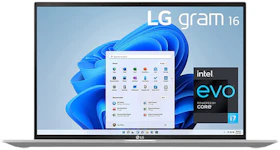 LG Gram 16" Intel Evo i7-1165G7 16GB RAM 1TB SSD Iris Xe Windows 11 16Z90P-K.AAS9U1