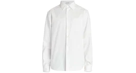 LOEWE Anagram Debossed Cotton Shirt White