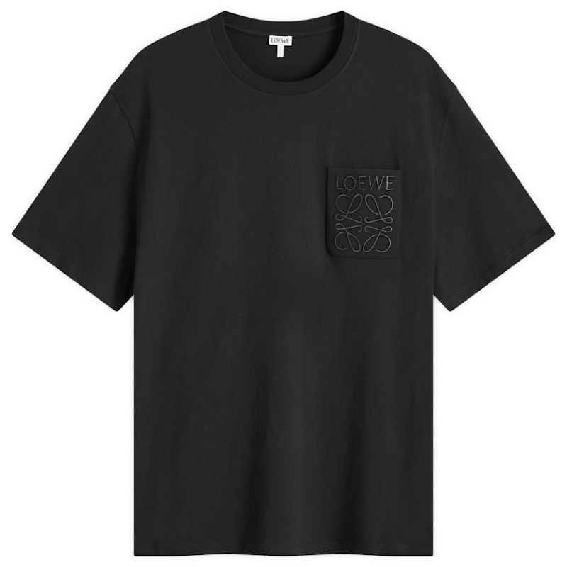 【nana】ロエベ/フェイクポケットTシャツ/アナグラム/ブラック/L nana様専用】ロエベ/フェイクポケットTシャツ/アナグラム