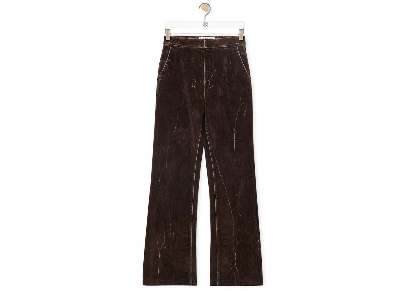 LOEWE Bootleg Jeans in Denim Coffee Bean FW23 US - Main Image