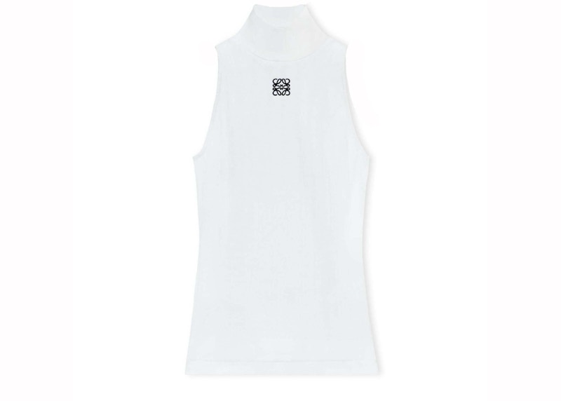 LOEWE High neck Top White Men's - SS24 - US