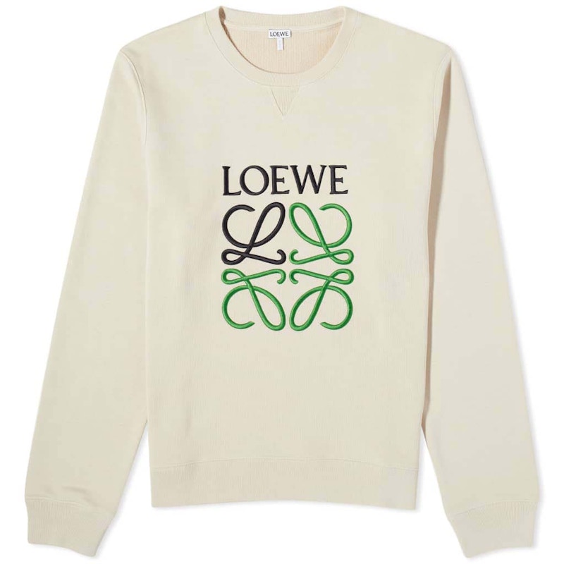 LOEWE Loewe Anagram Crew Sweat Creta Beige Men's - FW23 - US LOEWE Loewe Anagram Crew Sweat Creta Beige Men's - FW23 - US