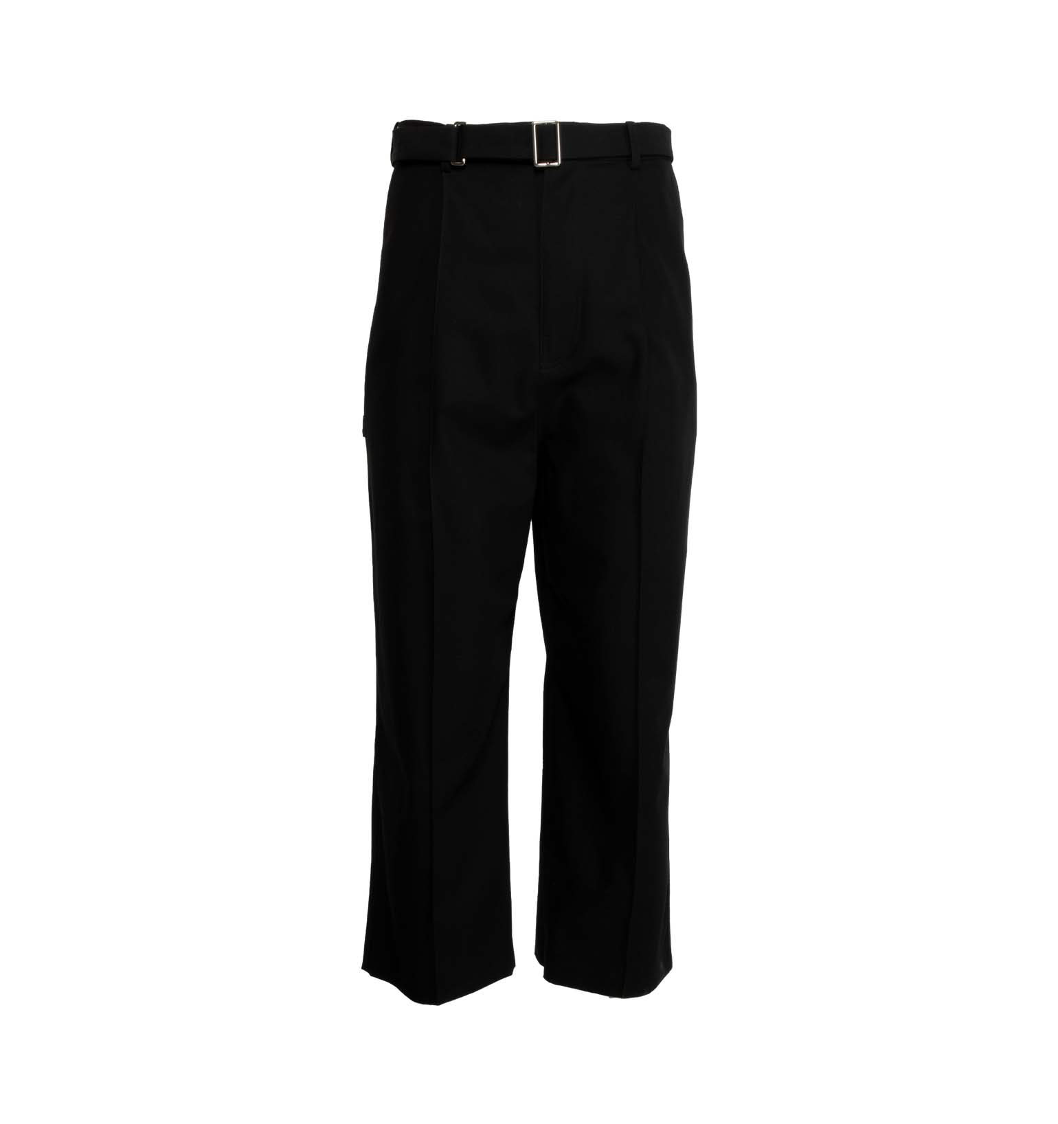 LOEWE Low Crotch Trousers In Cotton Black Hombre - FW23 - ES