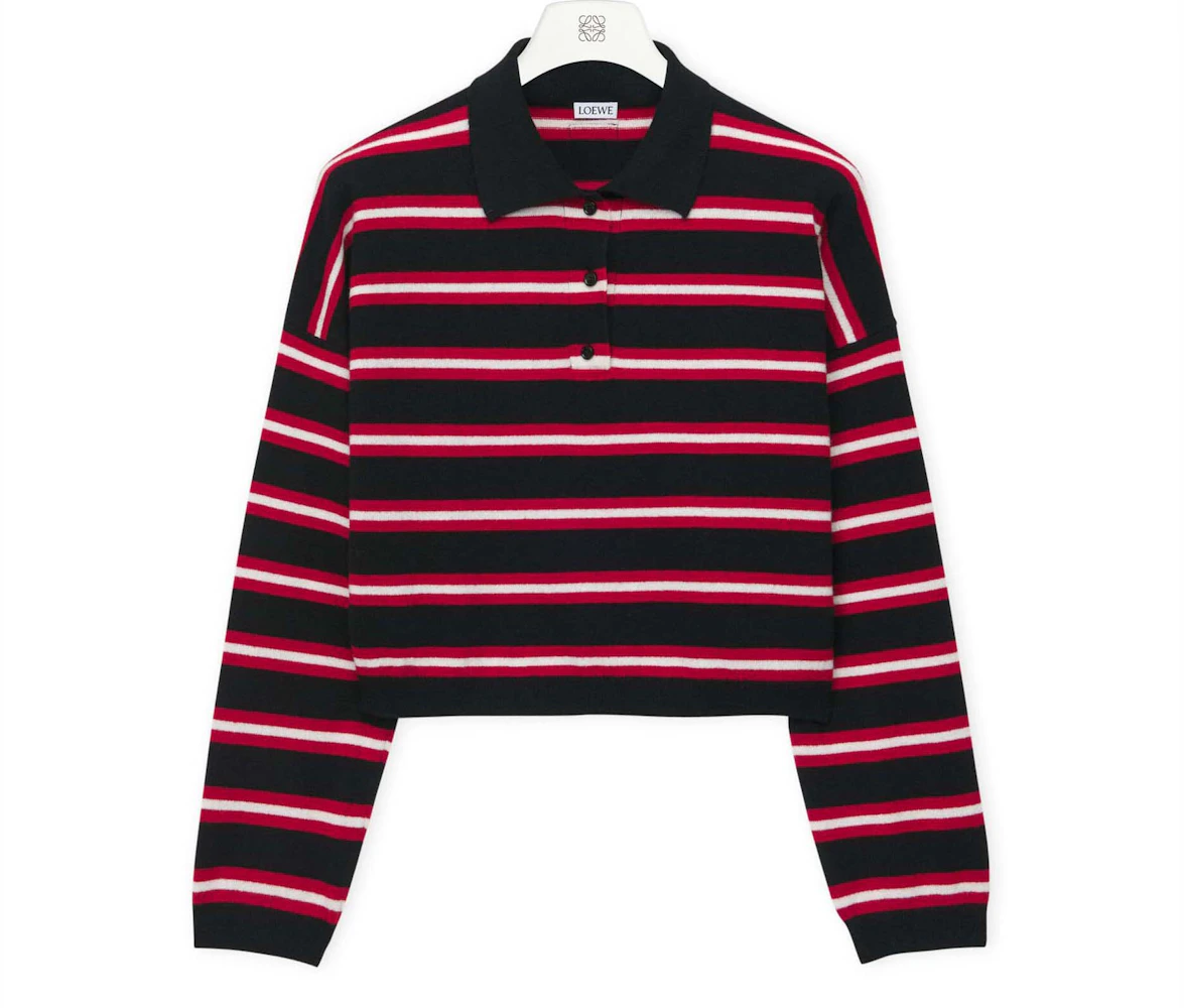 LOEWE Polo Sweater in Wool Black - SS24 - US