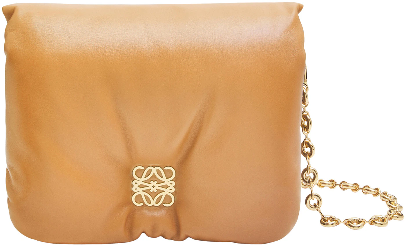 BOTTEGA VENETA: Chain Pouch bag in nappa leather - Camel