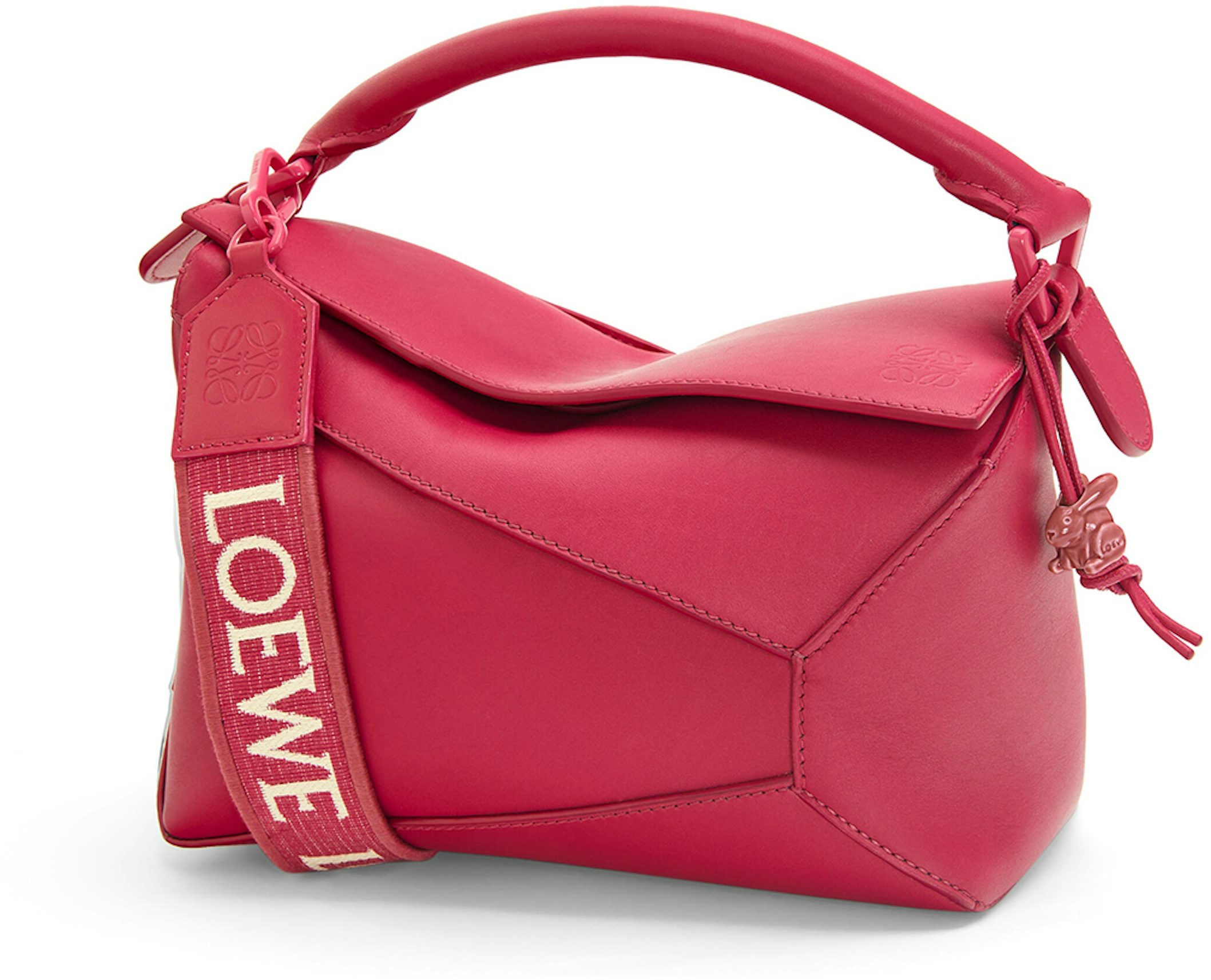 Loewe Women's Small Puzzle Leather Bag - Dusty Pink