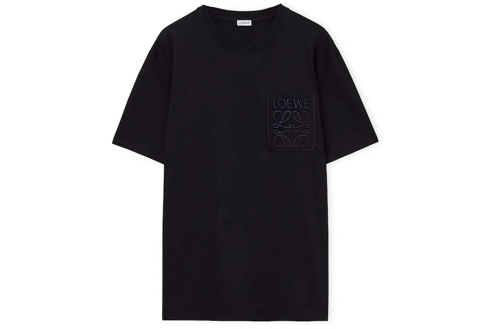 LOEWE Relaxed Fit T-shirt In Cotton Black Men's - US