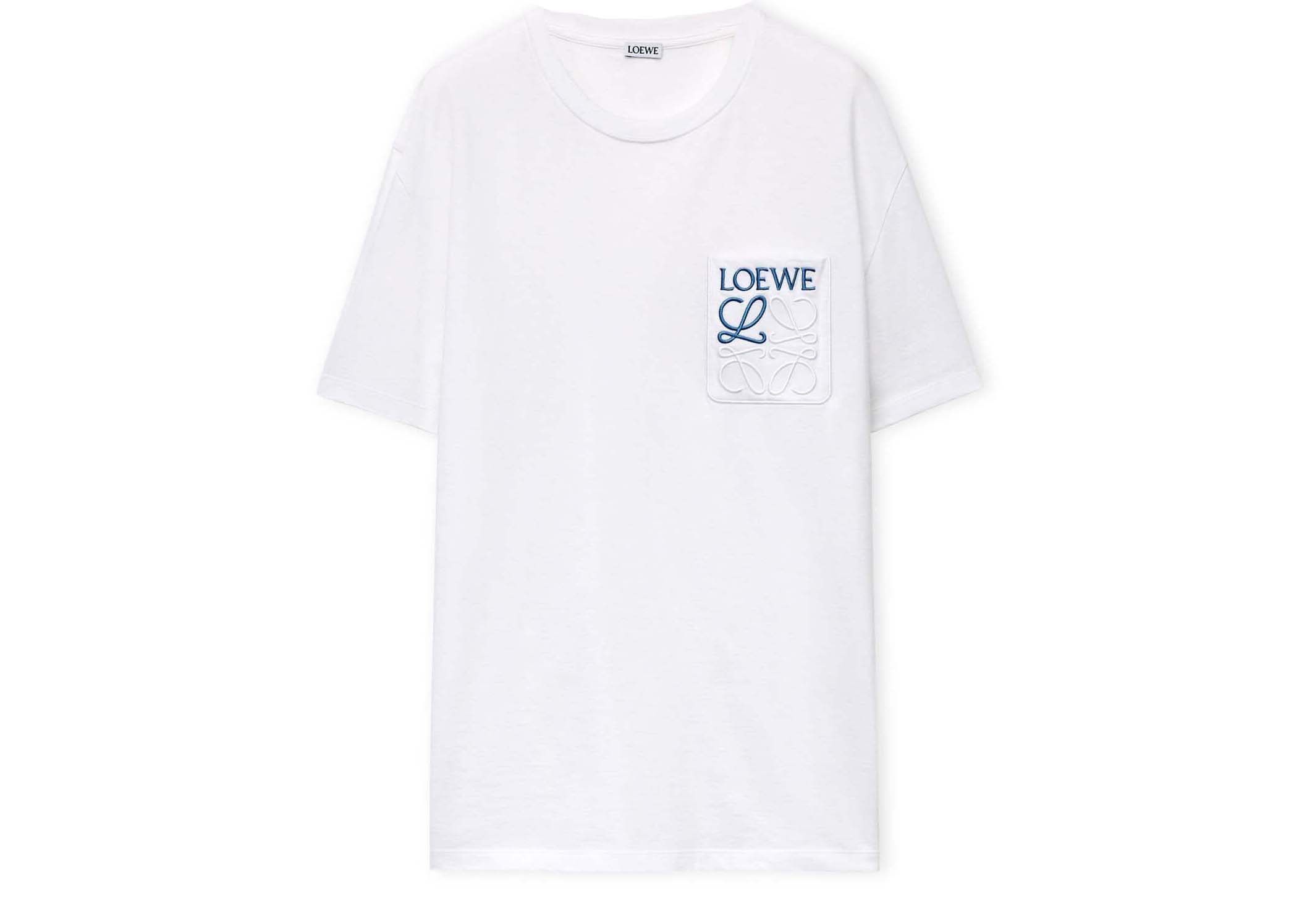 LOEWE Relaxed Fit T-shirt In Cotton White Men's - US