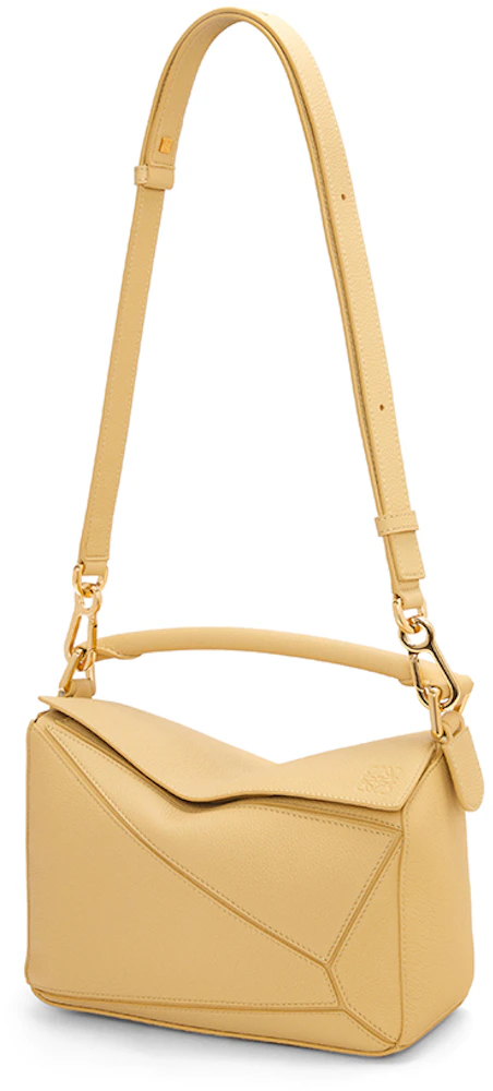 LOEWE Puzzle Hobo Bag in Nappa Calfskin Avocado Green in Calfskin Leather  with Gold-tone - US