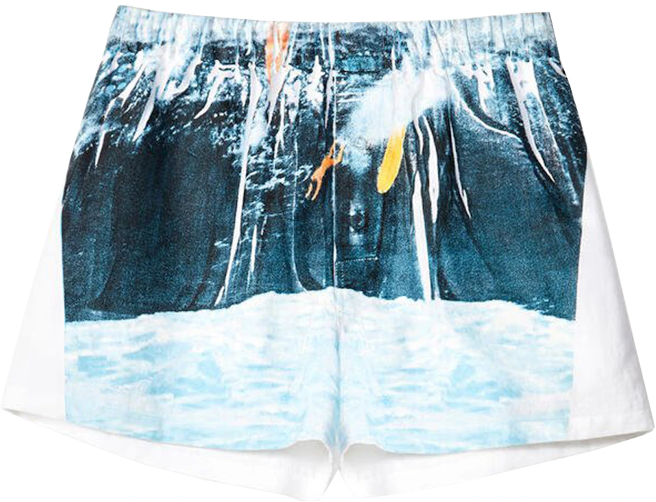 Louis Vuitton Bandana Board Swim Shorts Blue/White Men's - SS22