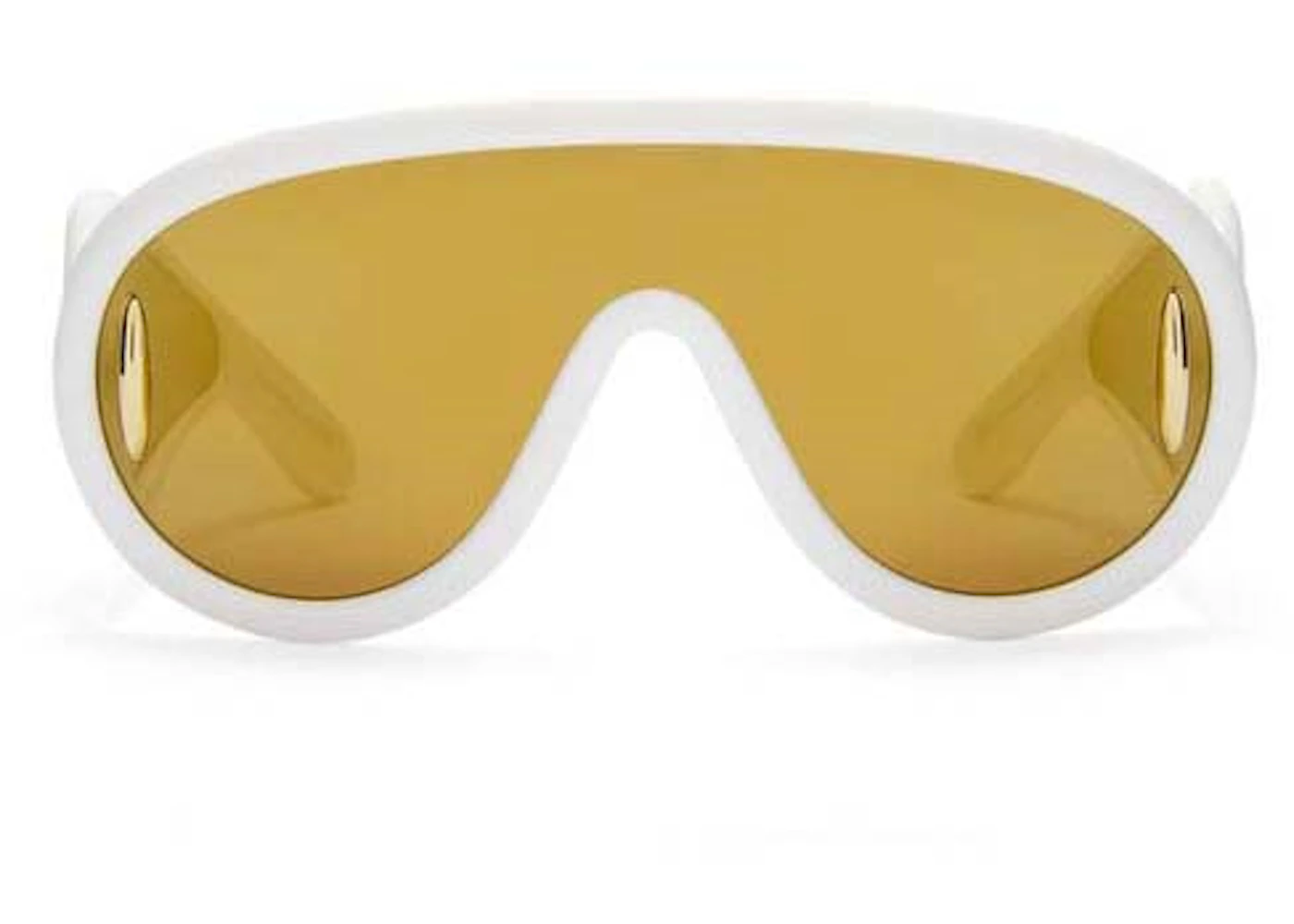 LOEWE Wave Mask Sunglasses Ivory (G000487X01 2110) in Nylon - US