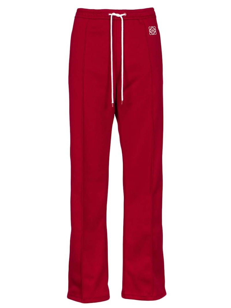 LOEWE Women's Tracksuit Technical Jersey Trousers Havana Red