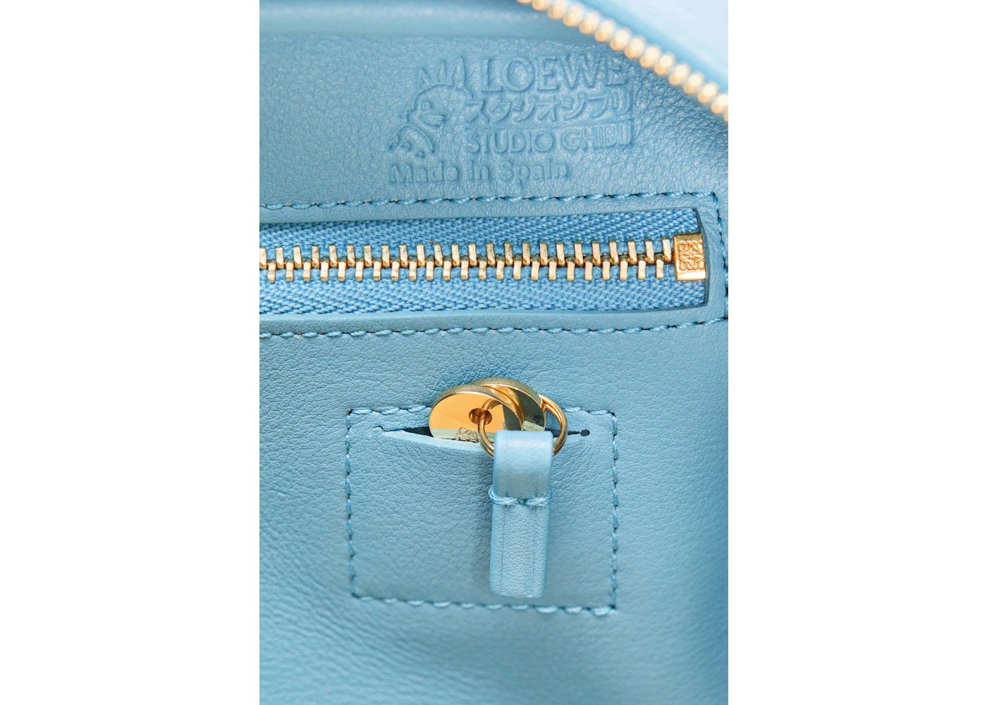 LOEWE x Howls Howl And Sophie Amazona 23 In Nappa Calfskin Light Blue ...