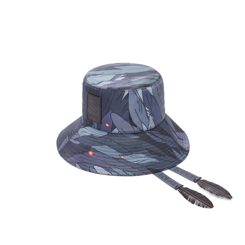 LOEWE x Howls Howl Fisherman Hat In Nylon Black in Nylon - US