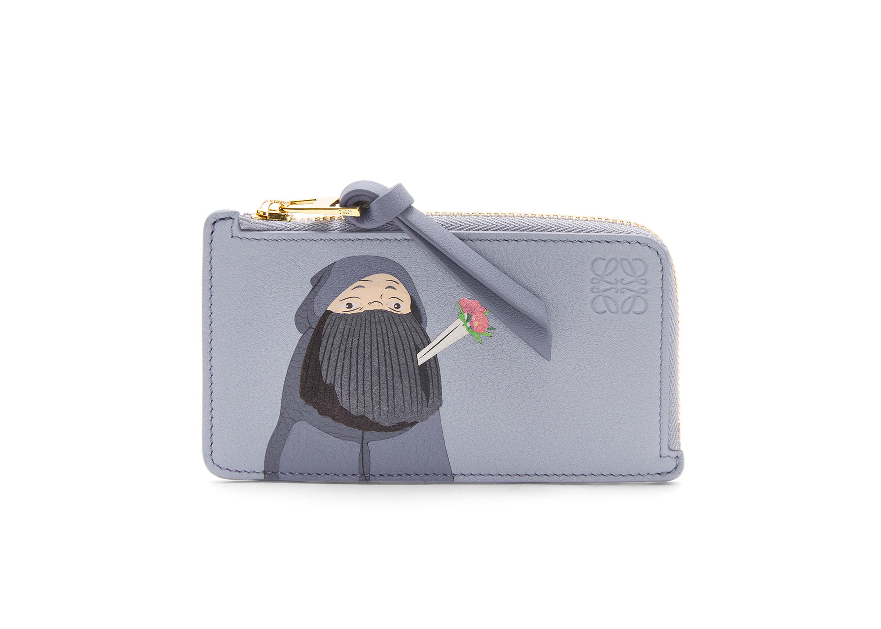 LOEWE x Howls Magical Sky Coin Cardholder In Classic Calfskin And