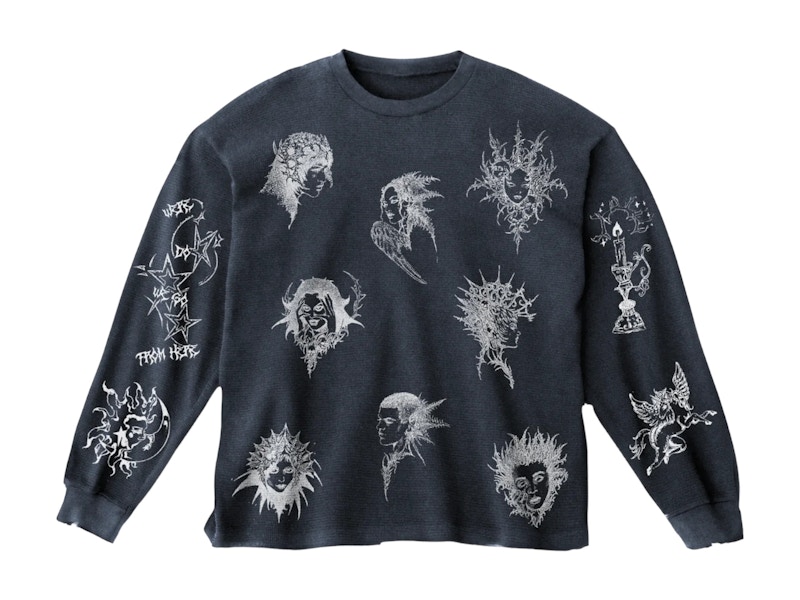 LOSTSHDWS Tattoo Thermal Shirt Dolphin Men's - SS25 - US