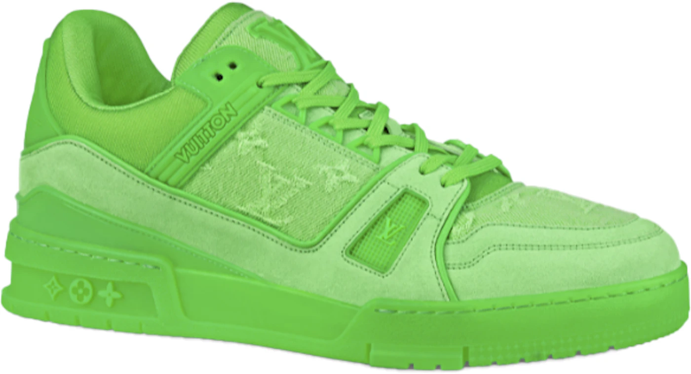 Louis Vuitton Trainer Sneaker Vert Release