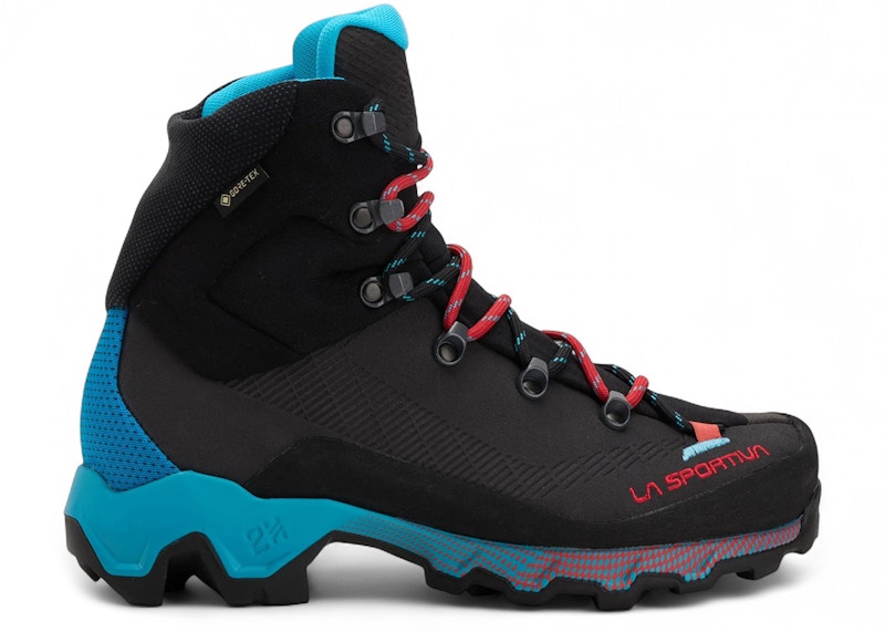 Pre-owned La Sportiva Aequilibrium Trek Goretex Blue (women's) Sneakers In Carbon/malibu Blue