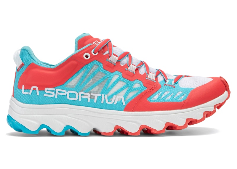 Pre-owned La Sportiva Helios Iii (women's) Sneakers In Hibiscus/malibu Blue
