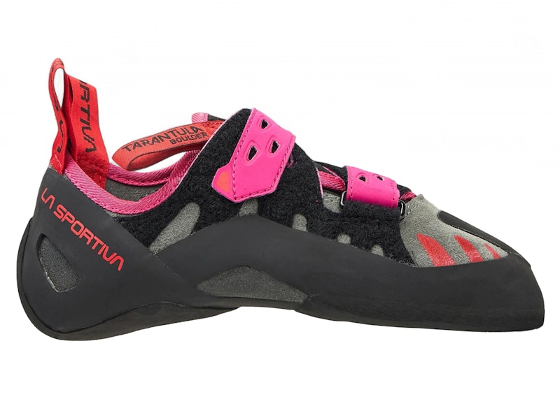 Pre-owned La Sportiva Tarantula (women's) Sneakers In Boulder Carbon/springtime
