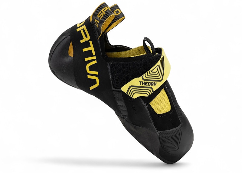 Pre-owned La Sportiva Men's  Theory 2024 Sneakers In Black/yellow In Multi