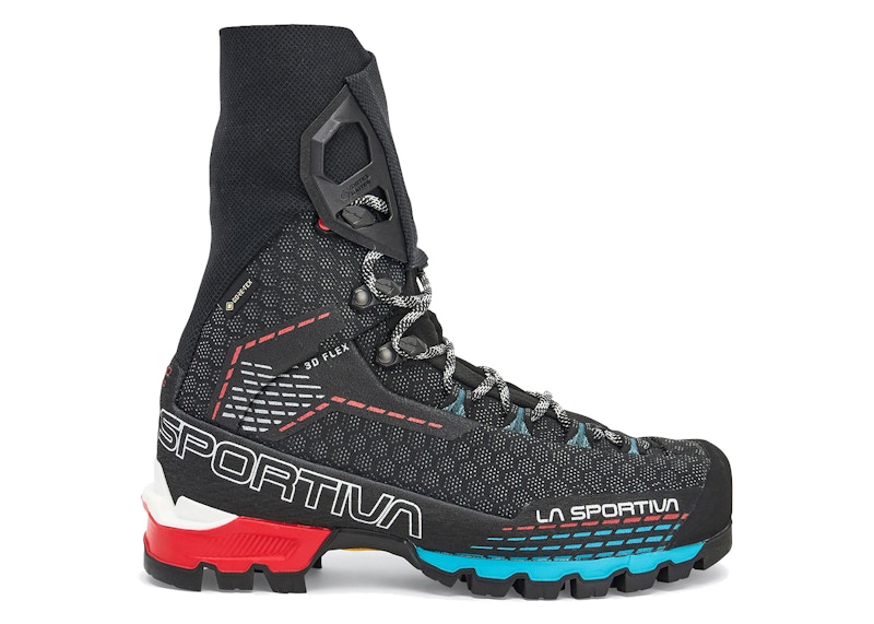 Pre-owned La Sportiva Trango Pro Gtx (women's) Sneakers In Black/hibiscus