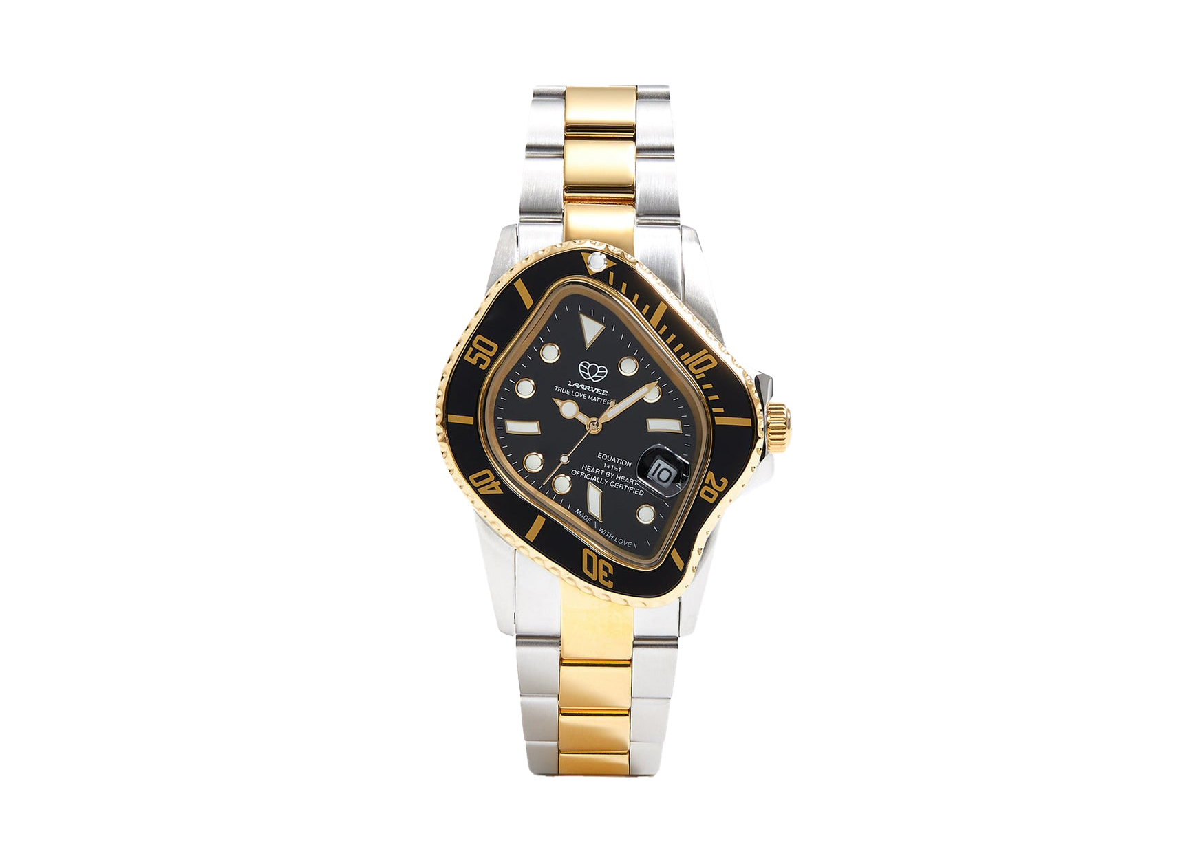 Laarvee腕時計 PEA001 SLIVER & GOLDEN&BLACK-