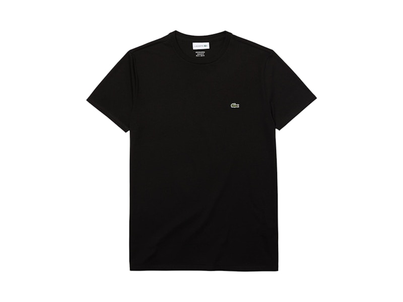 Lacoste Cotton Pima T-shirt Black