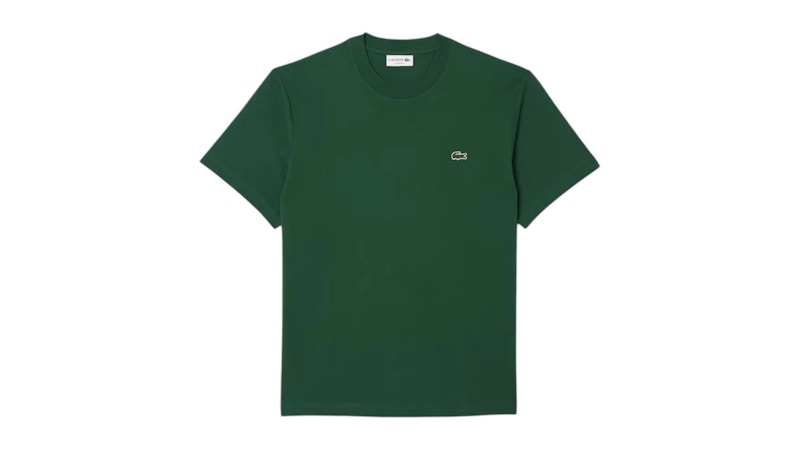 LACOSTE クラシックフィット トレーナー US M ダークグリーン ラコステ LACOSTE モノグラムジャカードトラックジャケット