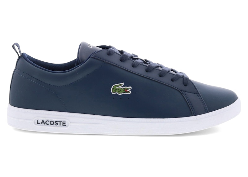 Lacoste Court Base 224 1 SMA Navy White Men's - 7-48SMA0112092 - US