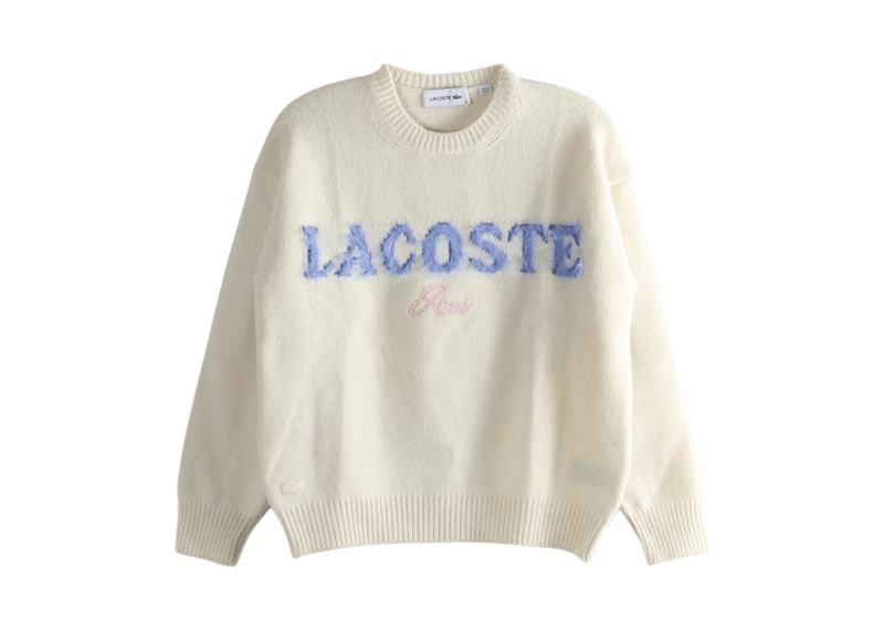 Maglione in lana con logo Lacoste Intarsia Lapland