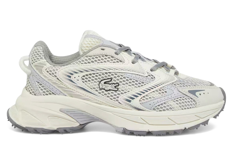ラコステ レディース L003 NEO SHOT 125 1 SFA Lacoste L003 Neo Shot 125 1 SFA Off White Grey (Women's) - 7