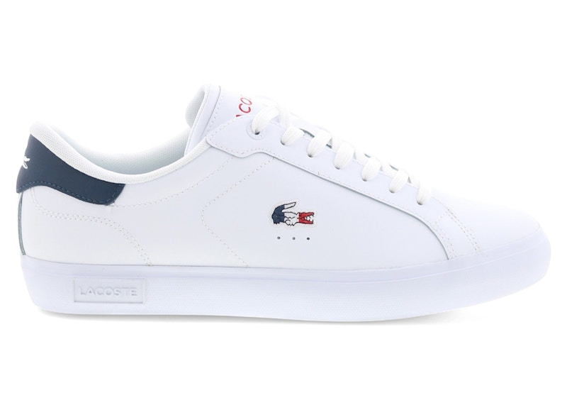 Lacoste Powercourt 125 1 SMA White Navy Red - 7-49SMA0080407