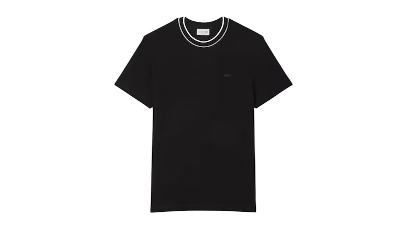 【LACOSTE】Oversized-Fit Milan Chest Stripe T-shirt R6254 LACOSTE】Oversized-Fit Milan Chest Stripe T-shirt R6254
