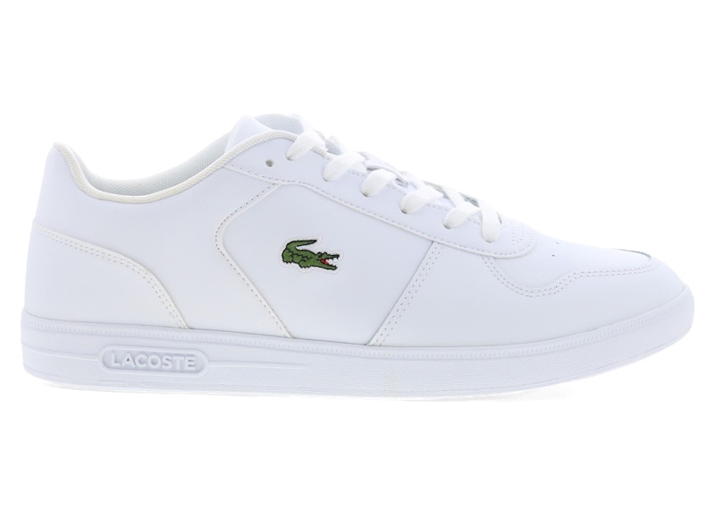 LACOSTE スニーカー T-BASE 224 1 SMA  6.5  WHT/WHT(21G) Lacoste T-Base 224 1 SMA White Men's - 7-48SMA011421G - US