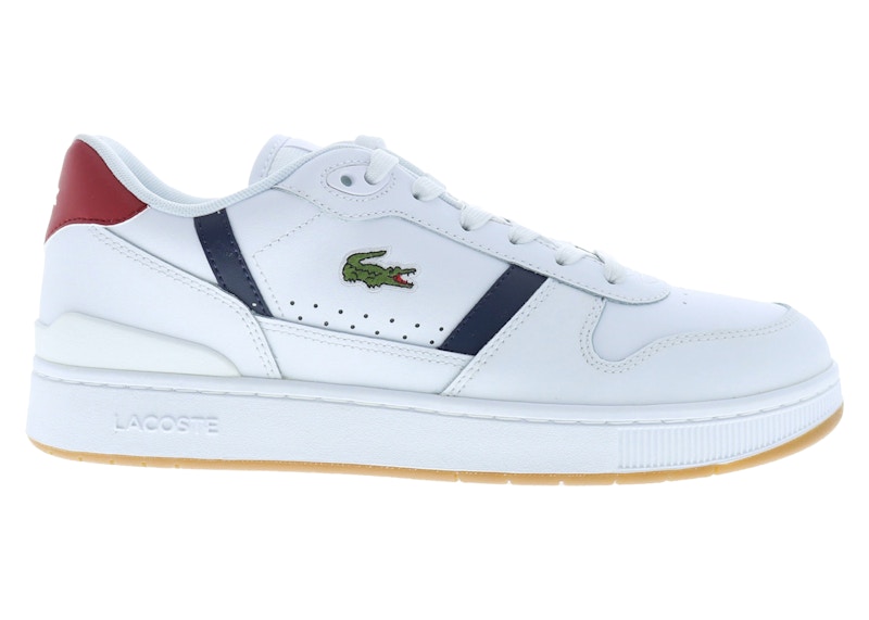 Lacoste T-Clip Set 224 8 SMA White Navy Red Men's