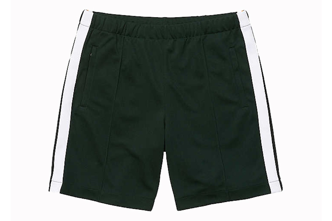 Pre-owned Lacoste X Ricky Regal Contrast Bands Piqué Shorts Green